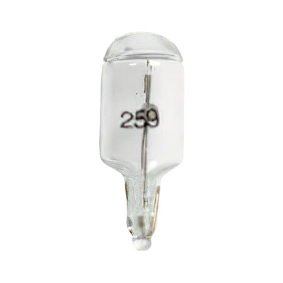 259 by Eiko - LAMP, WEDGE BASE T3-1/4 6.3V .25