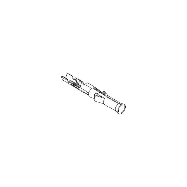 39-00-0316 by Molex - .093DIA CRIMP REC.