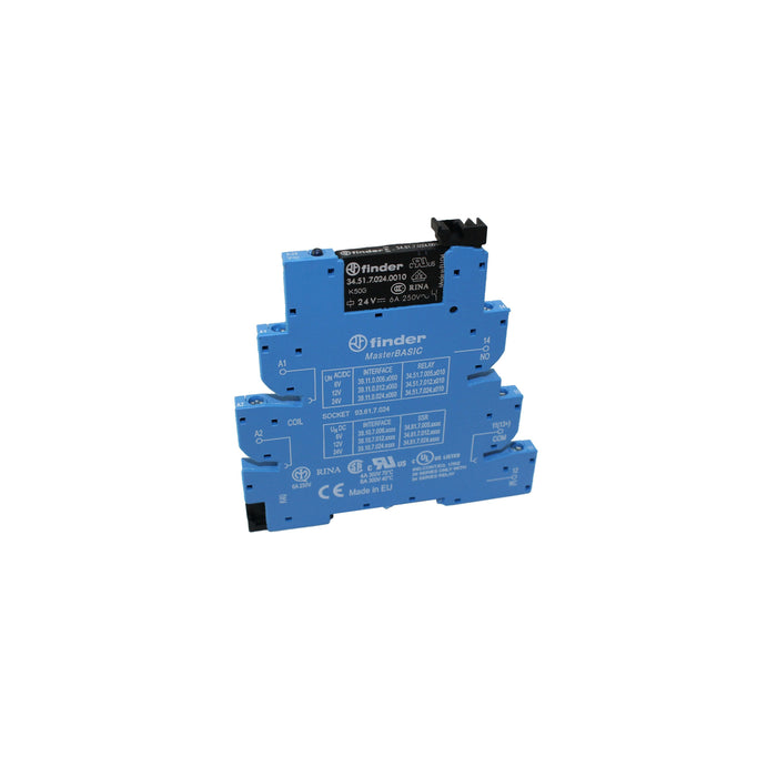 39.11.0.024.0060 by Finder Relays, Inc. - RELAY GEN PURPOSE SPDT 6A 24V