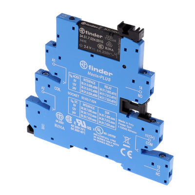 39.31.0.024.0060 by Finder Relays, Inc. - RELAY GEN PURPOSE SPDT 6A 24V
