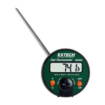 392050 by FLIR Extech - THERMOMETER, STEM 2"" DIGITAL DIA