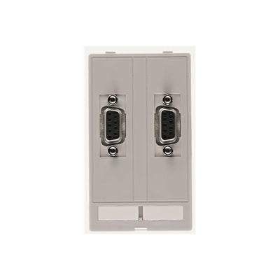 39500030020 by HARTING - DATA MODULE (2X SUB-D9, F-M)