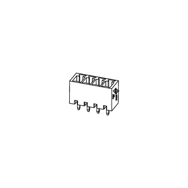 39511-1006 by Molex - 3.81MM EURO HEADER VERT BLK 6CKT