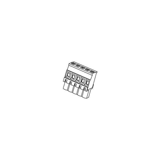 39533-3508 by Molex - 5.08MM EURO PLUG VERT FWE BLK AU