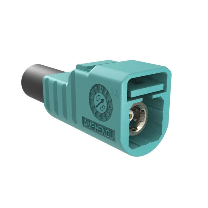 3FA1-NKSJ-C01W0 by Amphenol RF - CONNECTOR FAKRA JACK STR 50 OHM CRIMP