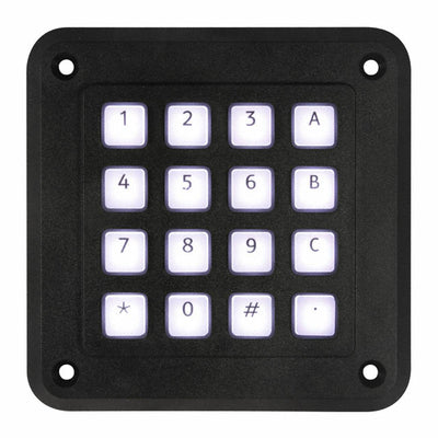 3KLW16T103 by Storm Interface - SWITCH KEYPAD 16 KEY 0.05A 24V