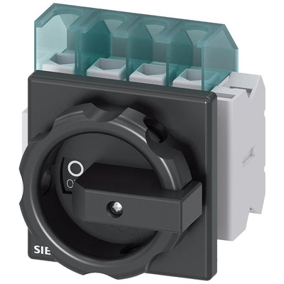 3LD2103-2EP51 by Siemens - DISC SW 25A ROT HDL 4HOLE BLK 4P