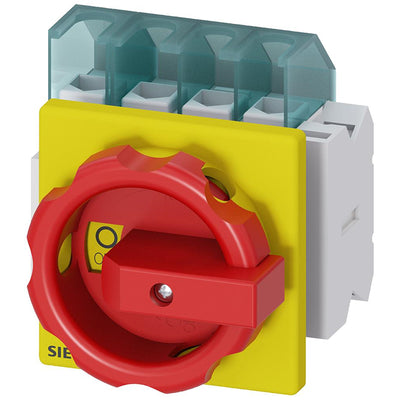 3LD2103-2EP53 by Siemens - DISC SW 25A ROT HDL 4HOLE R/Y 4P