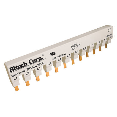 3P16UL3/12 by Altech Corporation - BUSBAR 3 PHASE 12POS