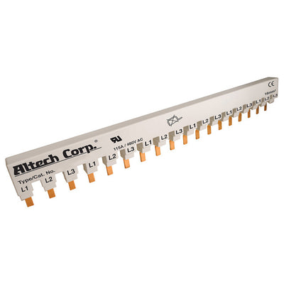 3P16UL3/18 by Altech Corporation - BUSBAR 3 PHASE 18POS