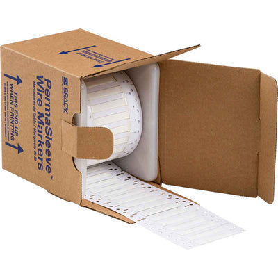 3PS-187-2-WT-S by Brady Corporation - SLEEVE, 0.187""DIAX2""W 1=500PCS