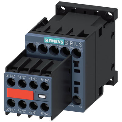 3RH22441AK60 by Siemens - CONTACTOR RELAY 4NO+4NC AC 120V