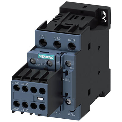 3RT20251BB44 by Siemens - CONTACTOR S0 16A 24VDC 2NO/2NC S