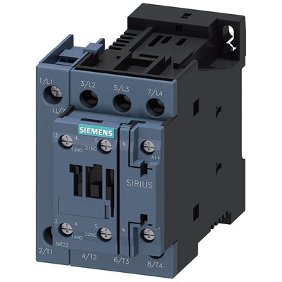 3RT23261BM40 by Siemens - CONTACTOR RES S0 35A 220VDC 5NO/
