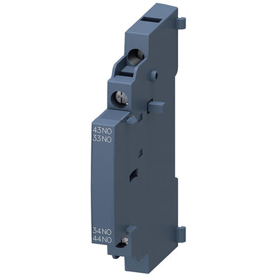 3RV29011B by Siemens - LATERAL AUXILIARY SWITCH 2NO SCR