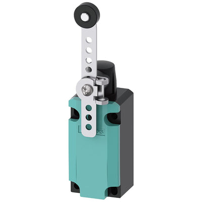 3SE51120CH60 by Siemens - LIMIT SW,ADJ METAL ROLL CRNK,1NO