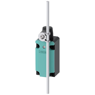 3SE51120CH80 by Siemens - LIMIT SW,ALUM ROD ACT,200MM,1NO+