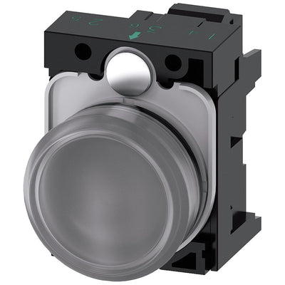 3SU11036AA703AA0 by Siemens - INDICATOR LIGHT, LED CLEAR, 110V