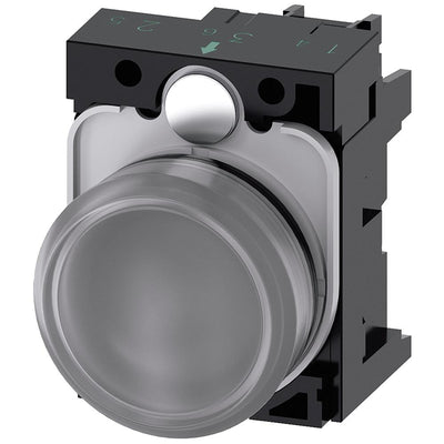 3SU11066AA701AA0 by Siemens - INDICATOR LIGHT, LED CLEAR, 230V