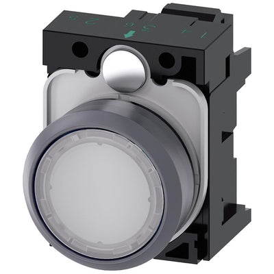 3SU11320AD603AA0 by Siemens - INDICATOR LIGHT. WHITE