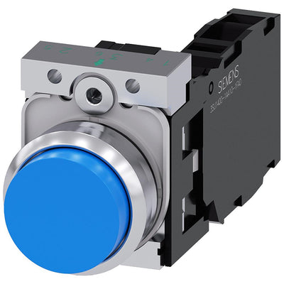 A6X30143110 by Siemens - PUSHBUTTON. BLUE