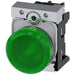 3SU11526AA401AA0 by Siemens - INDICATOR LIGHT, LED GREEN 24V A