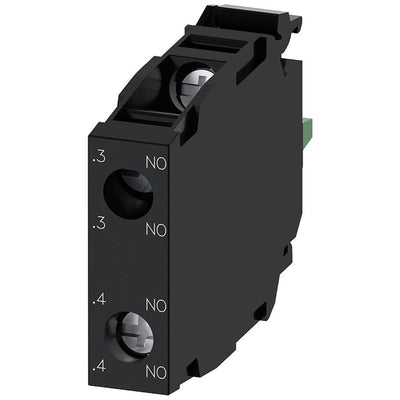 3SU14001AA101DA0 by Siemens - CONTACT MODULE 2NO