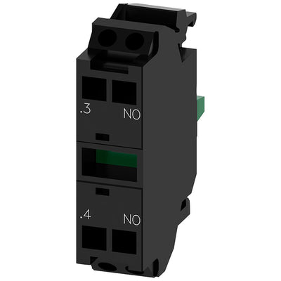 3SU14001AA103BA0 by Siemens - CONTACT BLOCK, 1NO W/CAGE CLAMP