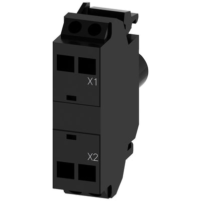 3SU14011BF303AA0 by Siemens - LED MODULE, YLW, 230V AC, W/CAGE