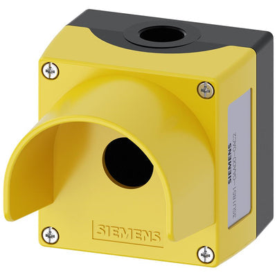 3SU18510AA000AC2 by Siemens - ENC METAL, YLW TOP, 1 HOLE COLLA