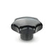 3TC86/K by J.W. Winco - PLASTIC STAR KNOB 1/4-20