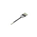 4-2334236-4 by TE Connectivity AMP Connectors - QSFP56 TO 4XSFP56, 30AWG, 2.0M