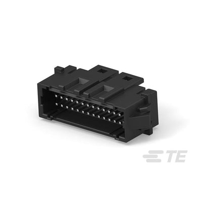4-292216-6 by TE Connectivity - MINI CT D/R POST HDR 26P BLK