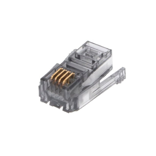 4-520424-1 by TE Connectivity AMP Connectors - CONNECTOR PLUG 4POS SDL 24-26AWG RND