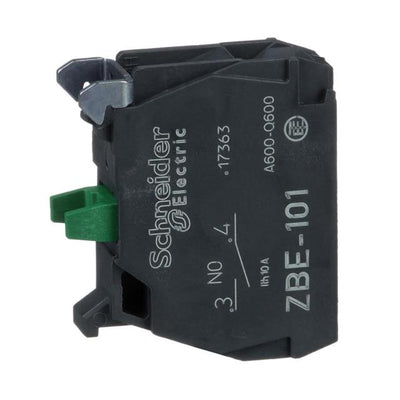 ZBE101 by Schneider Electric - HARMONY, 22MM PUSH BUTTON, ADD O