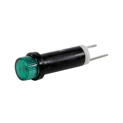 41-NKG12H-CGO by Visual Communications Company - VCC - PMI .250"" LED 12V TAB CLEAR GREE