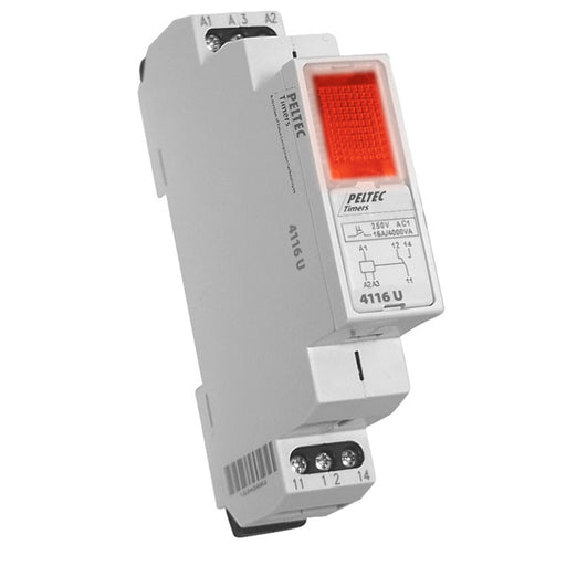 4116U by Peltec Timers and Controls - RELAY GEN PURP SPDT 16A 12-240V