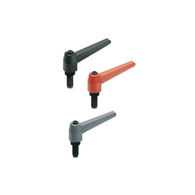 41202 by Elesa USA Corporation - MR-P, ADJUSTABLE HANDLES, BLACK-