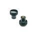 3202 by Elesa USA Corporation - B.259-B, KNURLED KNOBS, BRASS BO