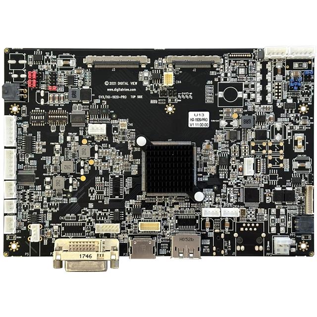 4177301XX-3 by Digital View Inc. - LCD DRVR BRD ETHERNET/I2C/RS232