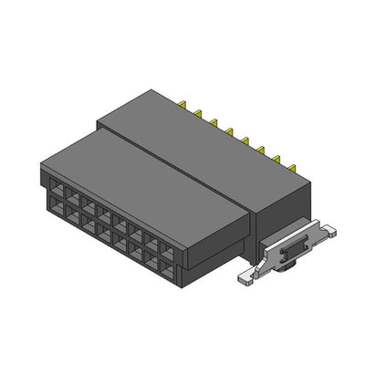 CBED202-0879B001C1AD by Greenconn - PITCH 1.27MM FEMALE CONNETOR SMC