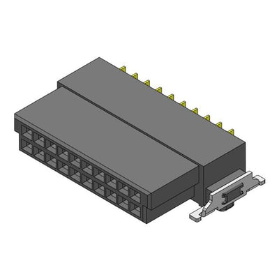CBED202-1079B001C1AD by Greenconn - PITCH 1.27MM FEMALE CONNETOR SMC