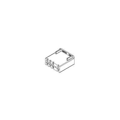42400-0004 by Molex - DEFROST TIMER HSG BLACK V-0 4CKT