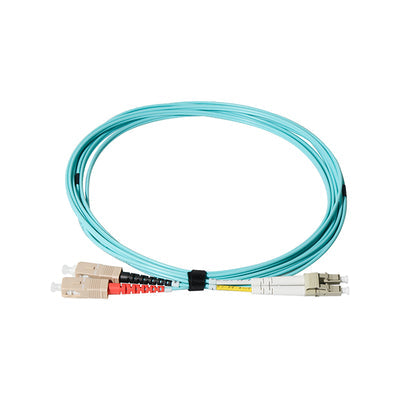 ADT-PC-LCSC-OM3DX-RAQ-3M by Shenzhen ADTEK Technology Co., Ltd - LC-SC OM3 Duplex Fiber Jumper 3M