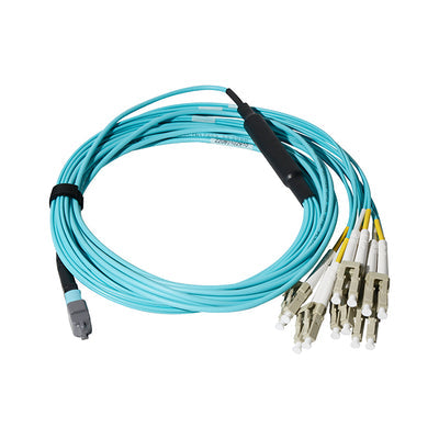 ADT-PC-MTPLC-OM3F12-PAQ-5M by Shenzhen ADTEK Technology Co., Ltd - MTP(F)-LC,12F,OM3,OFNP Aqua, 5M