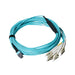 ADT-PC-MTPLC-OM3F8-PAQ-10M by Shenzhen ADTEK Technology Co., Ltd - MTP(F)-LC,8F,OM3,OFNP Aqua, 10M