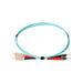 ADT-PC-SCST-OM3DX-RAQ-1M by Shenzhen ADTEK Technology Co., Ltd - SC-ST OM3 Duplex Fiber Jumper 1M