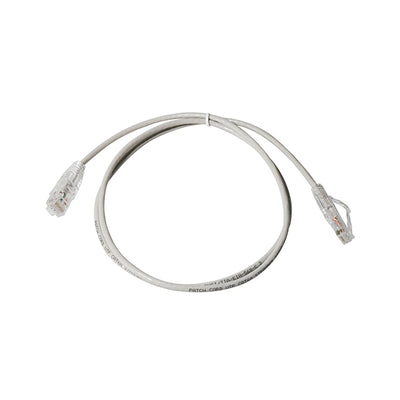 CAT6A-28AWGUTP-GYPVC-1M by Shenzhen ADTEK Technology Co., Ltd - CAT6A 28AWG BC UTP Grey PVC 1M