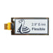 4262 by Adafruit Industries LLC - 2.9"" FLEXIBLE MONOCHROME EINK /