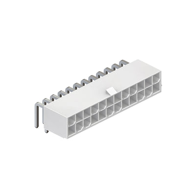 4282-1-0200-24-SP by CNC Tech - CONNECTOR HEADER R/A 24POS DUAL 94V-0